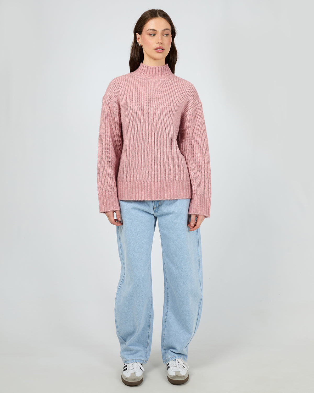 Stevie Knit Sweater Pink