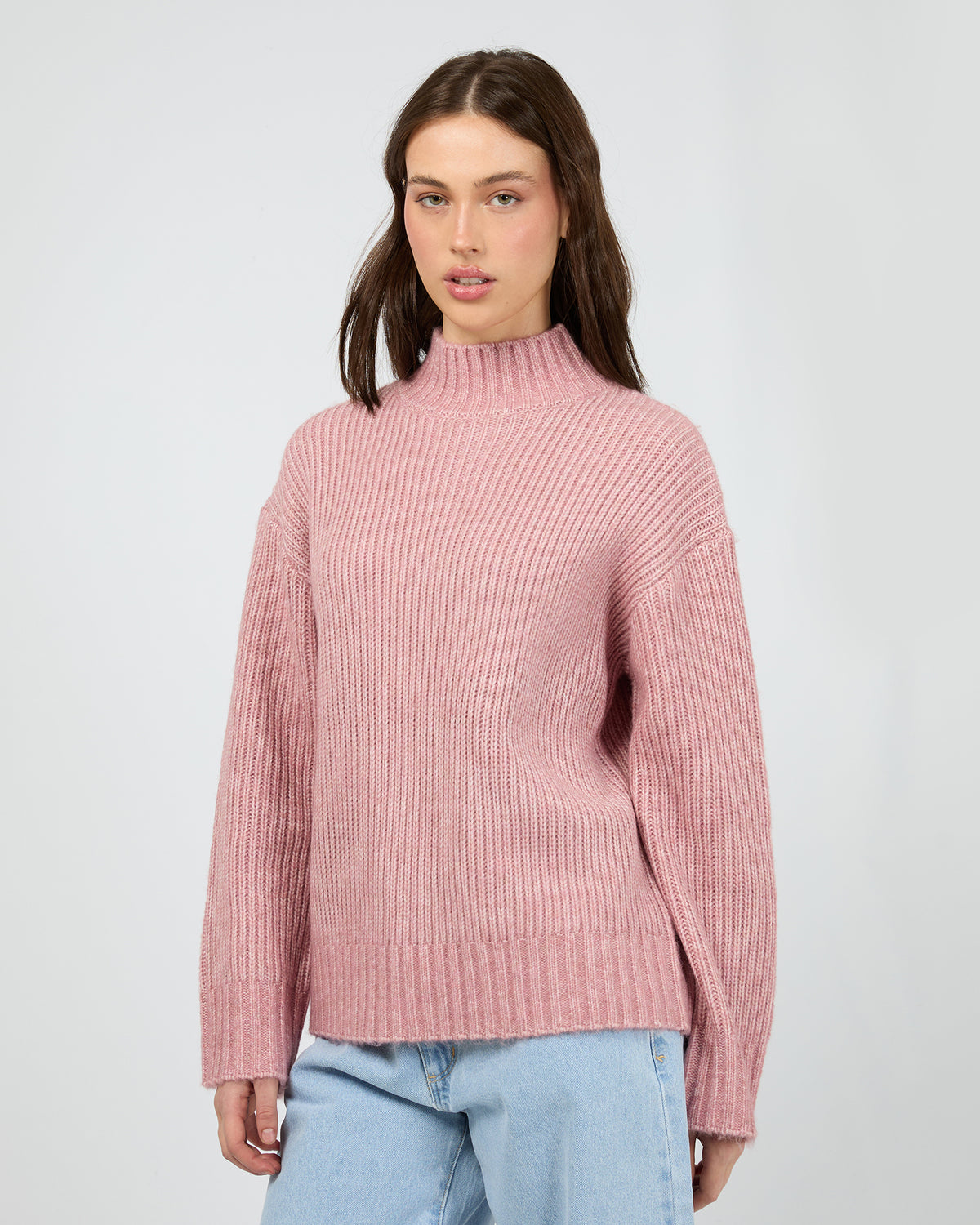 Stevie Knit Sweater Pink