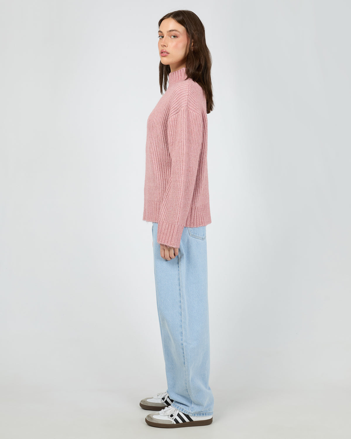 Stevie Knit Sweater Pink