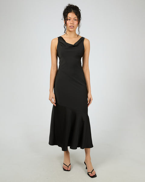 Josie Maxi Dress Black - Edge Clothing