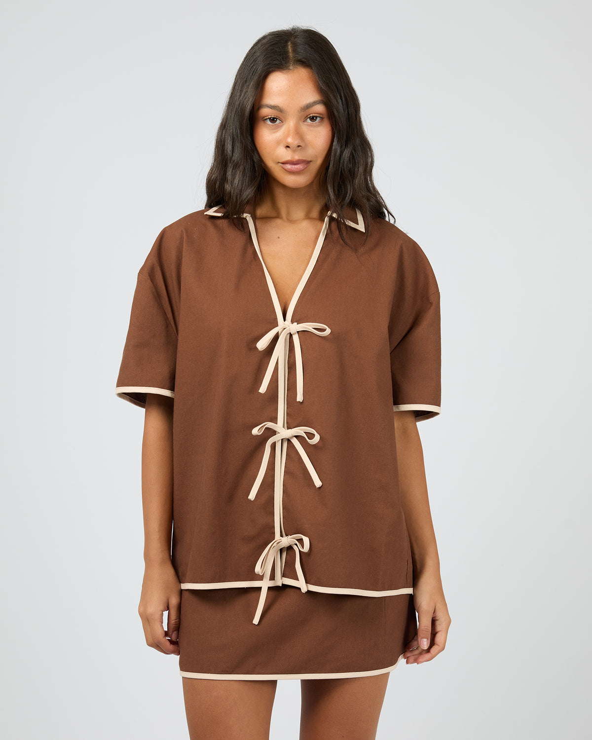 Tyler Shirt Brown