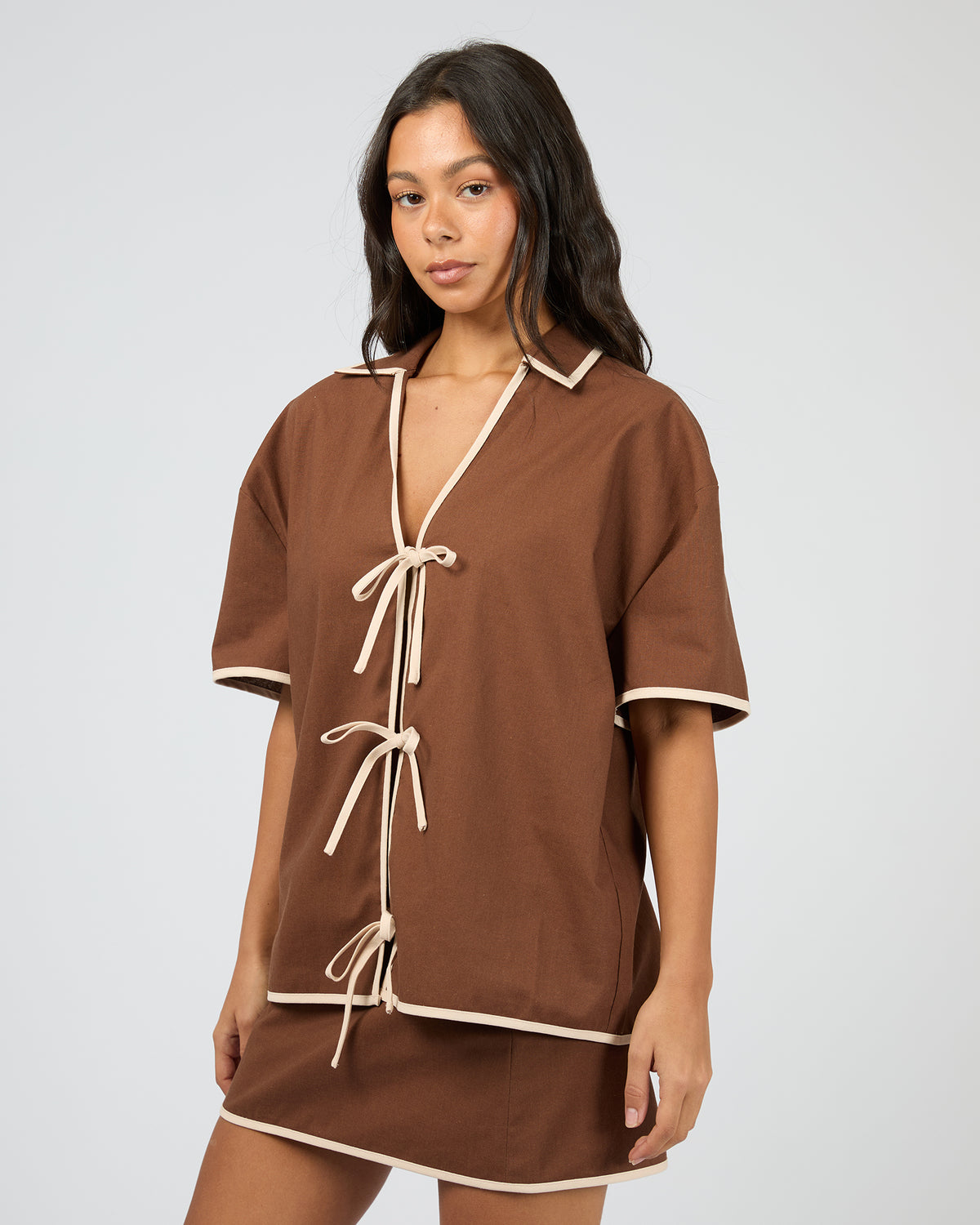 Tyler Shirt Brown