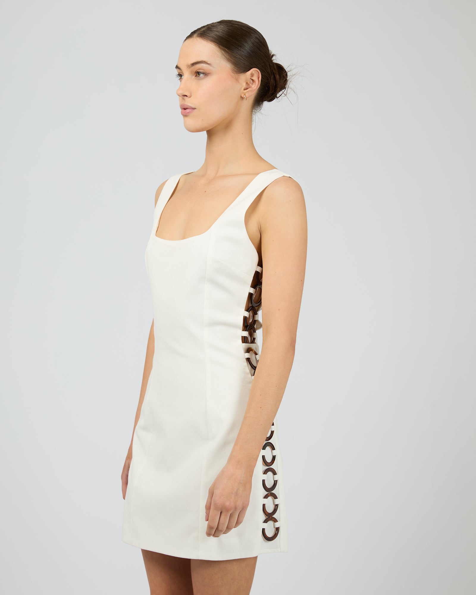 baylee mini dress Baylee Mini Dress White