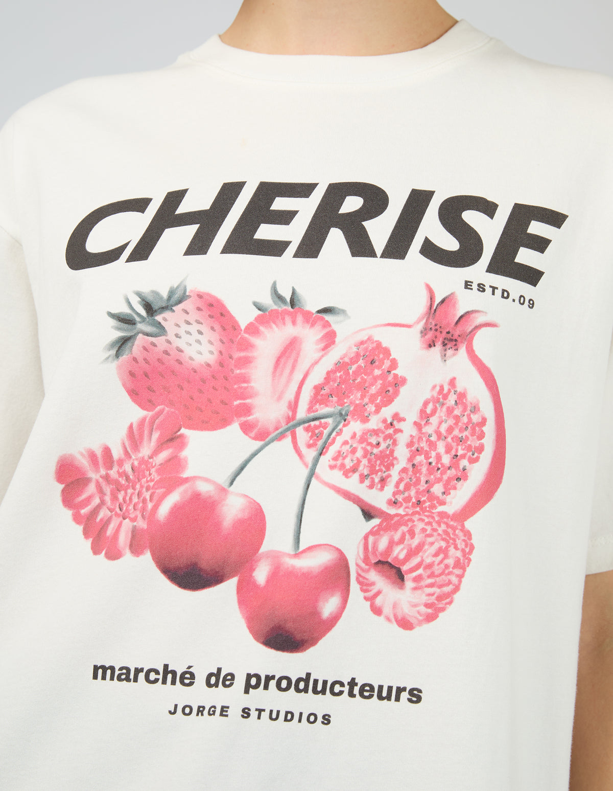 Cherise Tee Vintage White