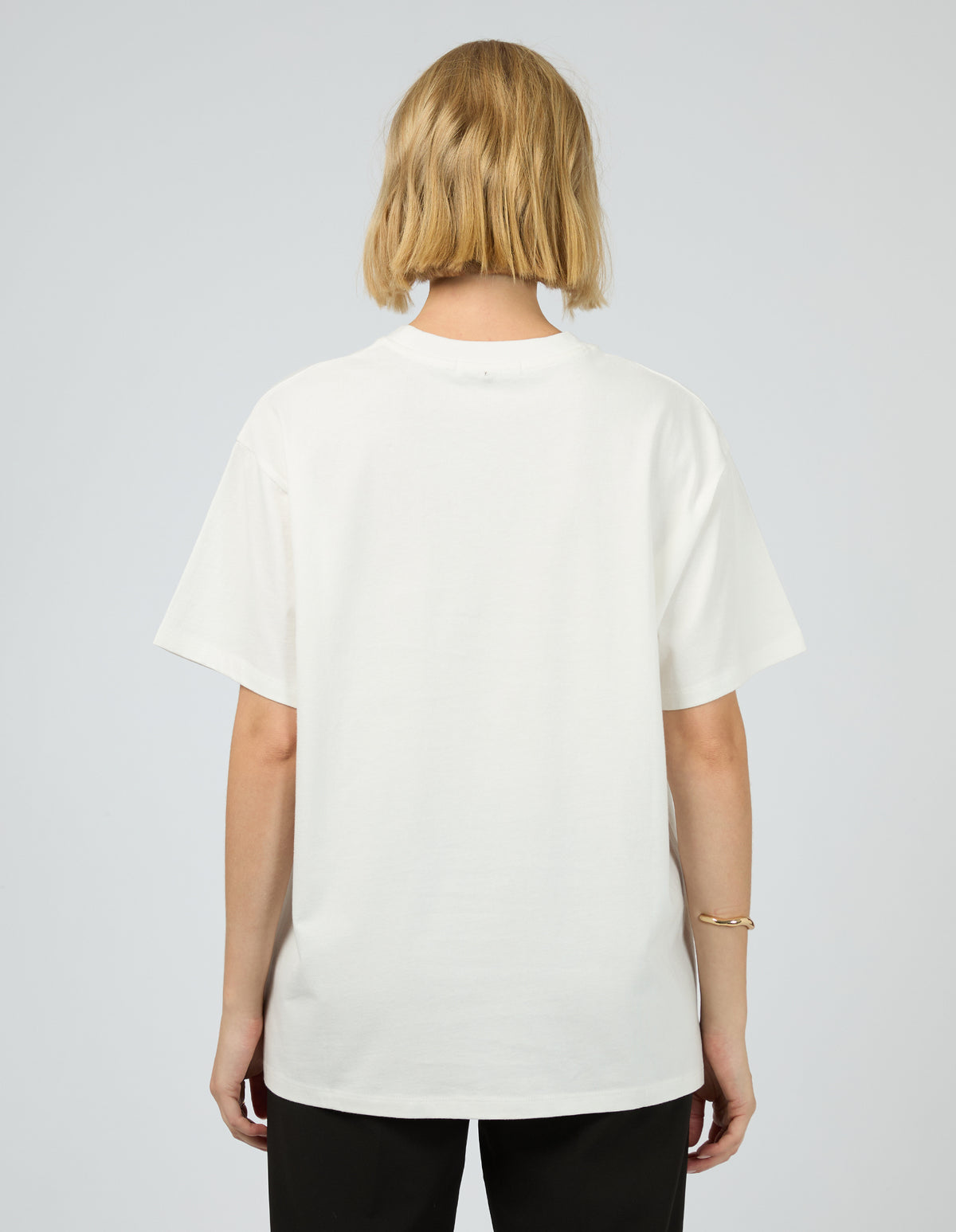 Je T Aime Tee Vintage White