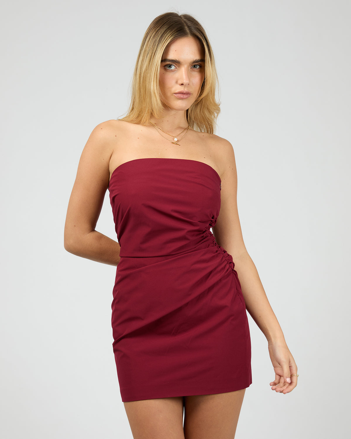Bree Mini Dress Cherry