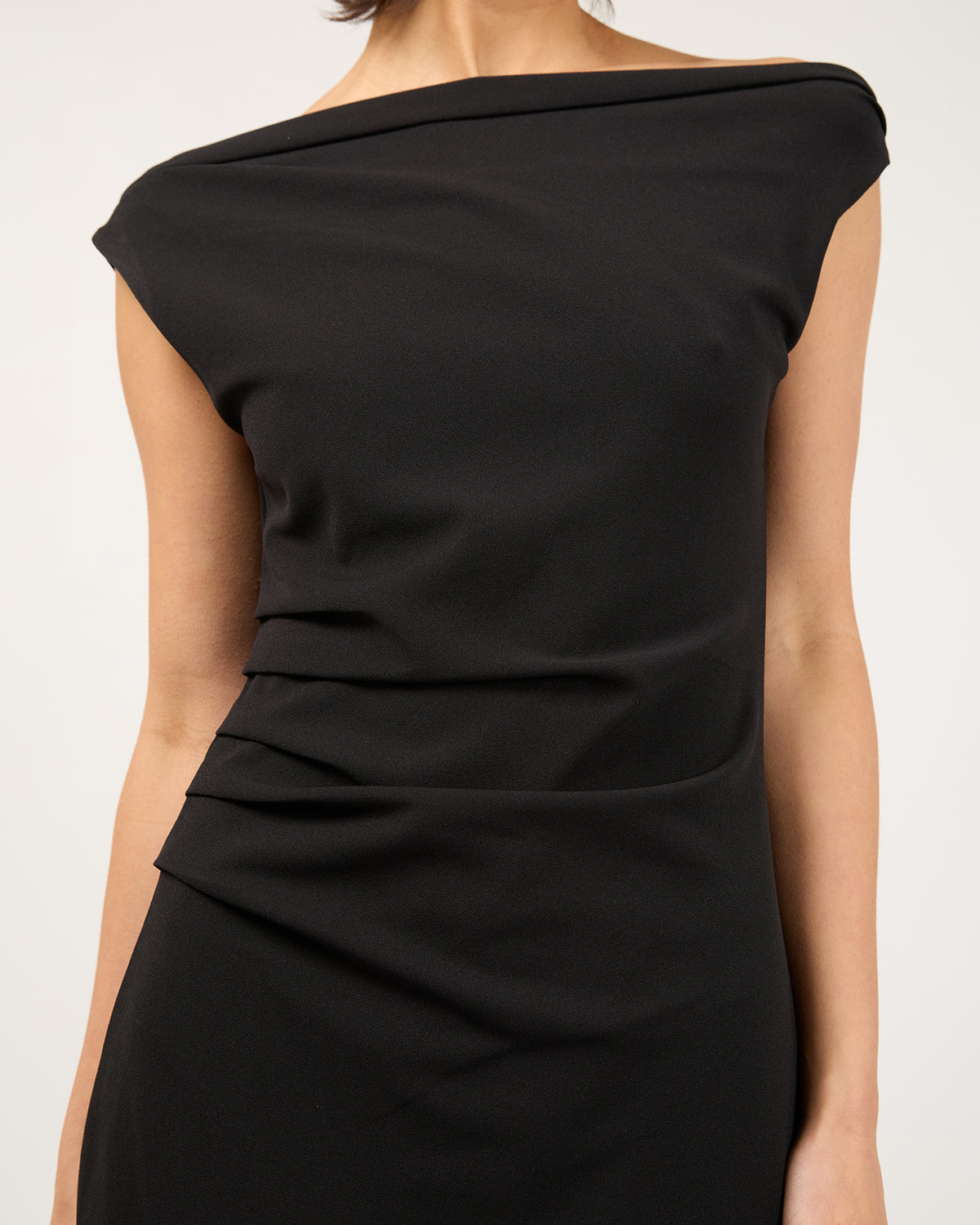 Ivy Off Shoulder Maxi Dress Black