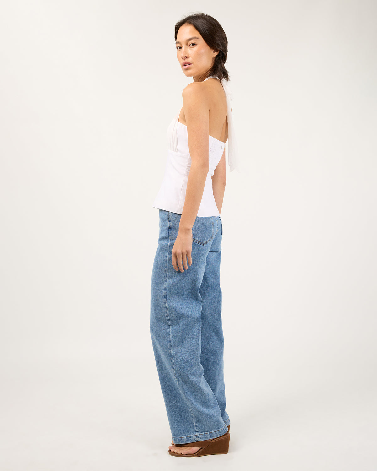 Remy Bustier White