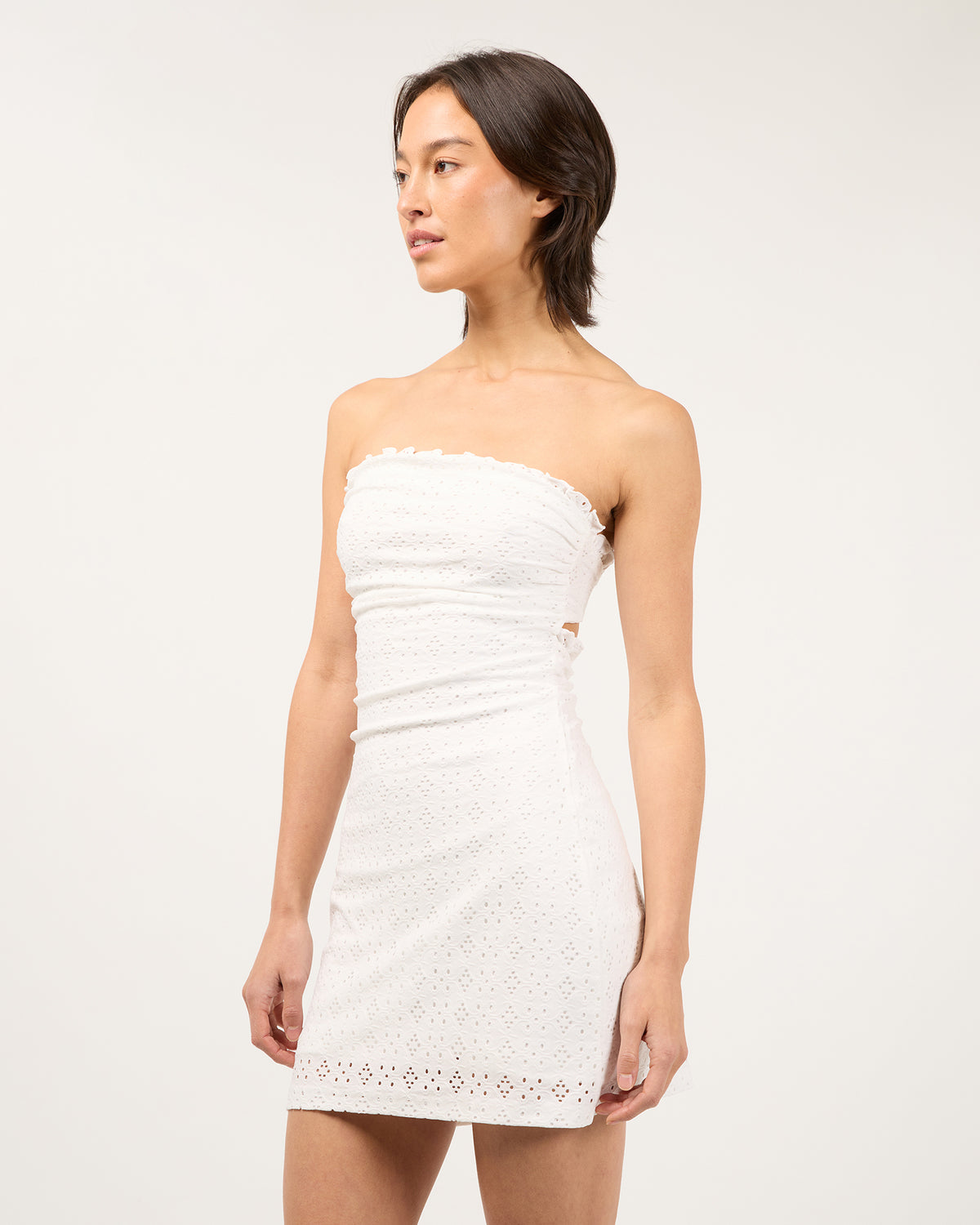 Sasha Mini Dress White