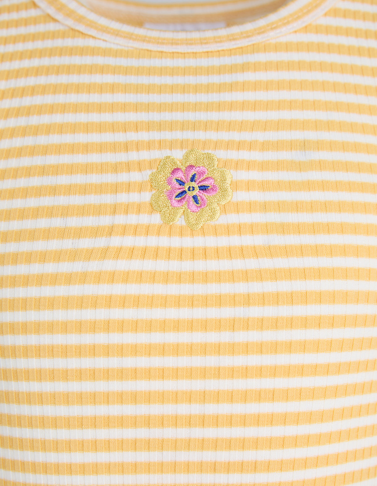 Kids Gabriella Rib Tank Yellow