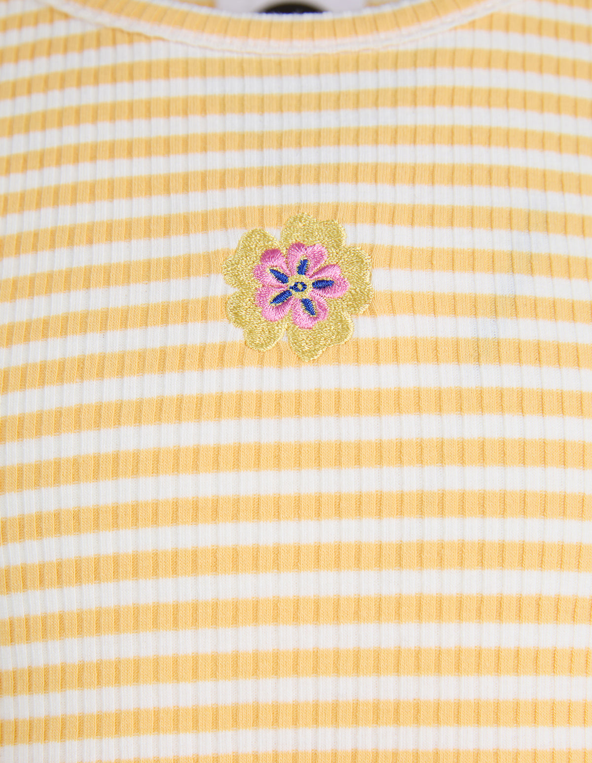 Kids Gabriella Rib Dress Yellow