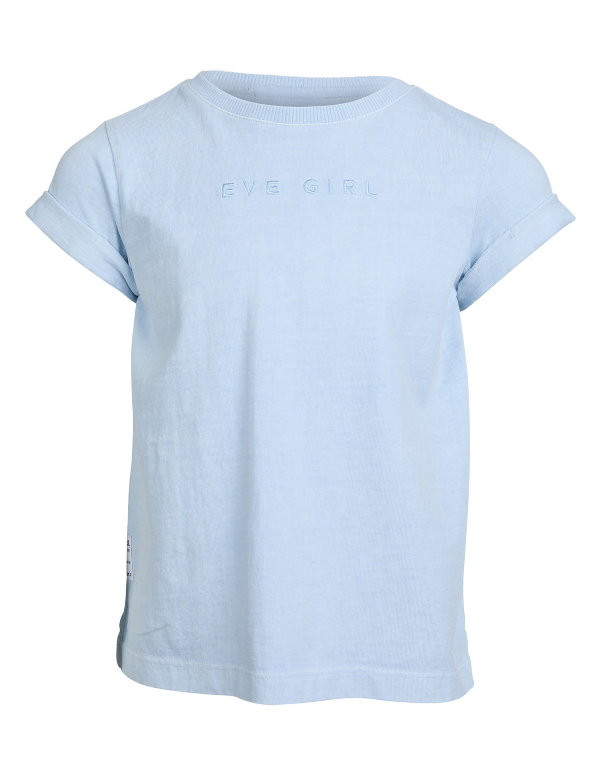 Kids Eve Girl Washed Tee Light Blue