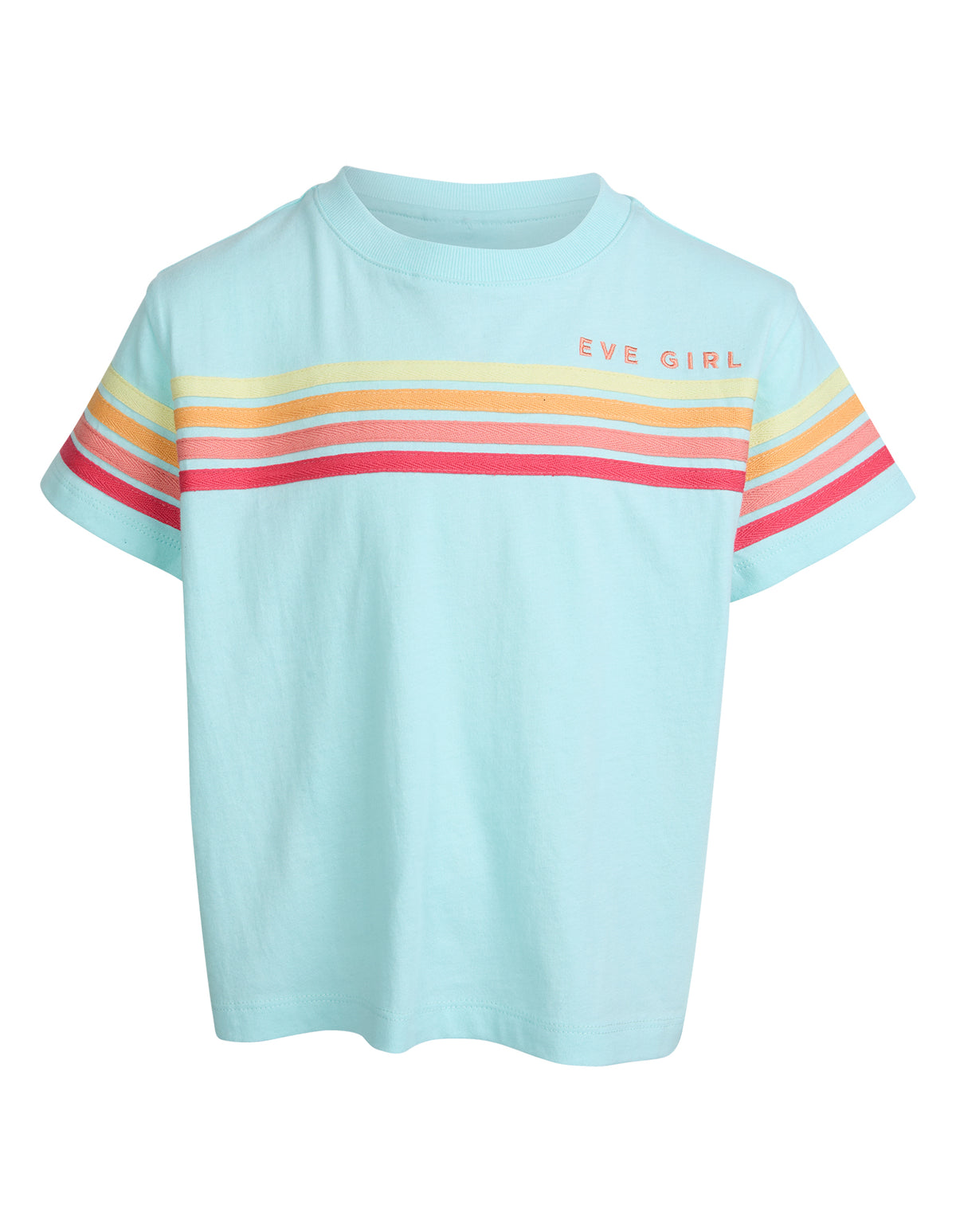 Kids Retro Tee Light Blue