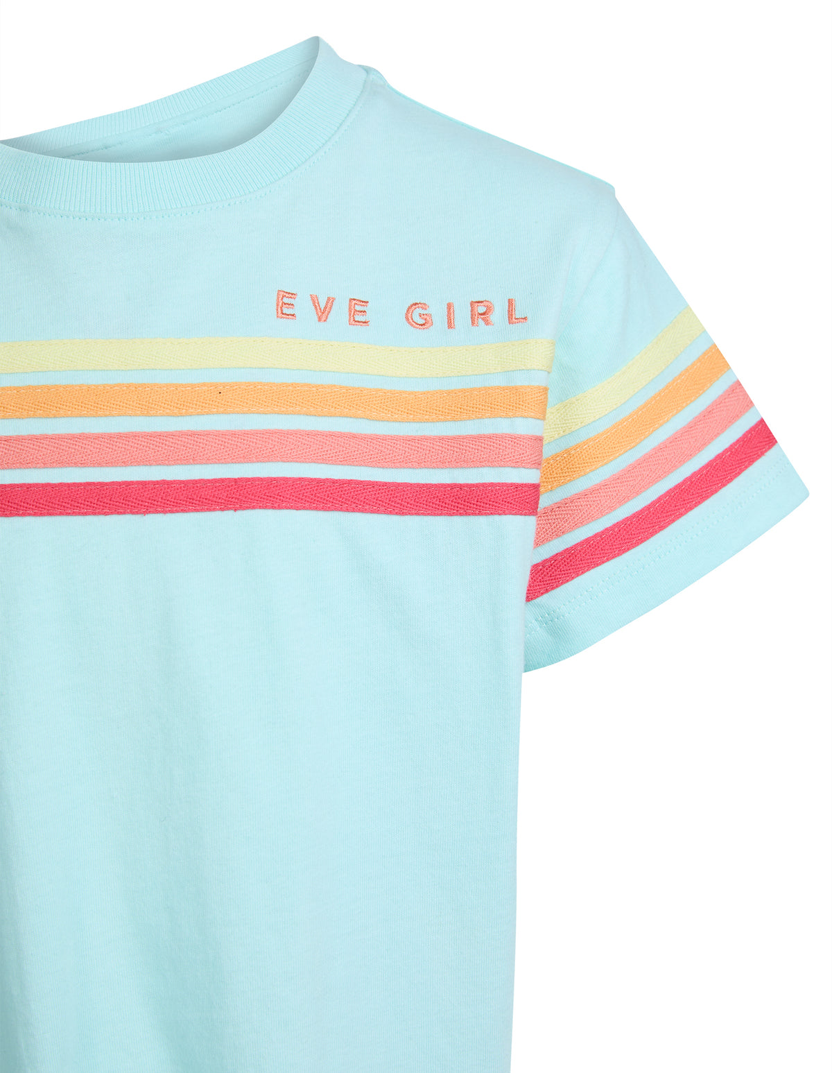 Kids Retro Tee Light Blue