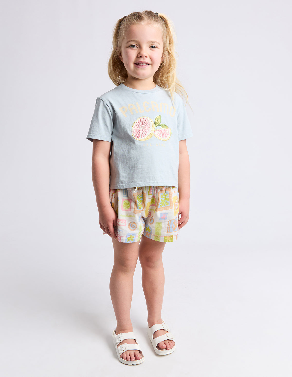 Kids Palermo Tee Light Blue