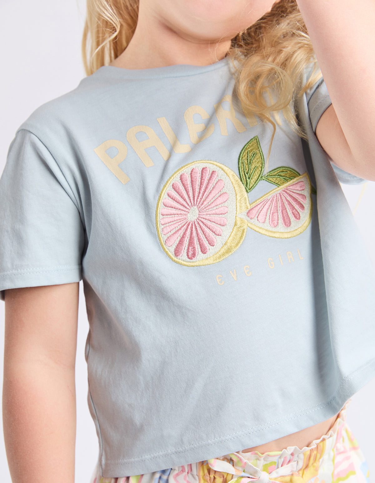 Kids Palermo Tee Light Blue
