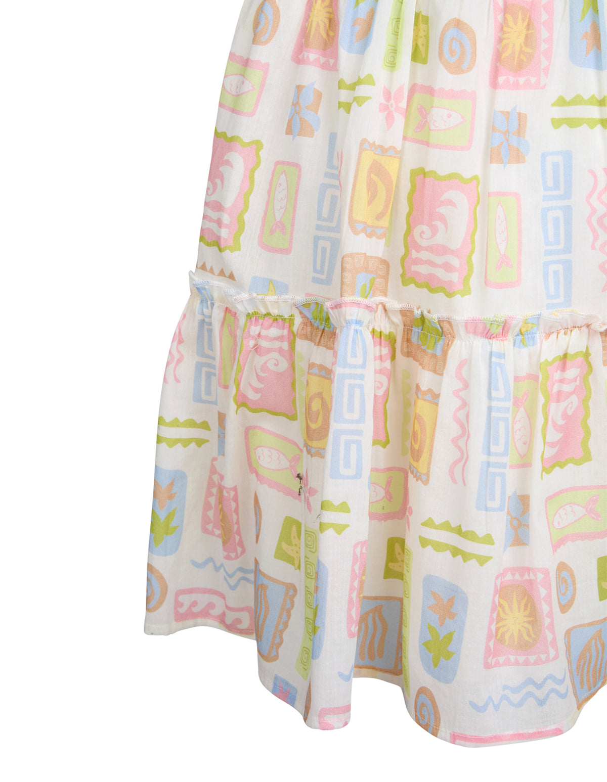 Kids Matisse Tiered Mini Dress Print