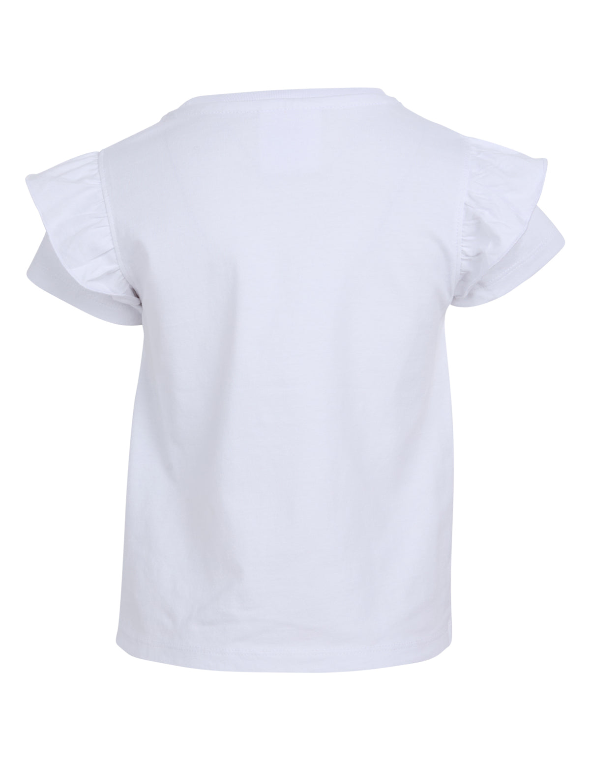 Kids Sardines Frill Tee White