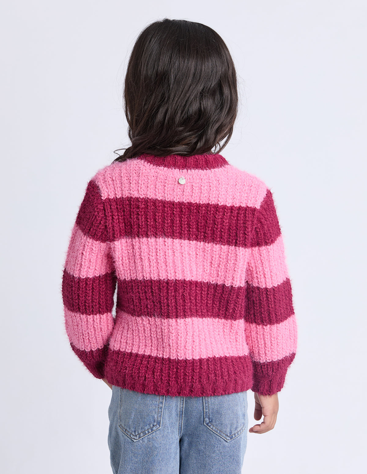 Kids Daria Knit Jumper Cranberry