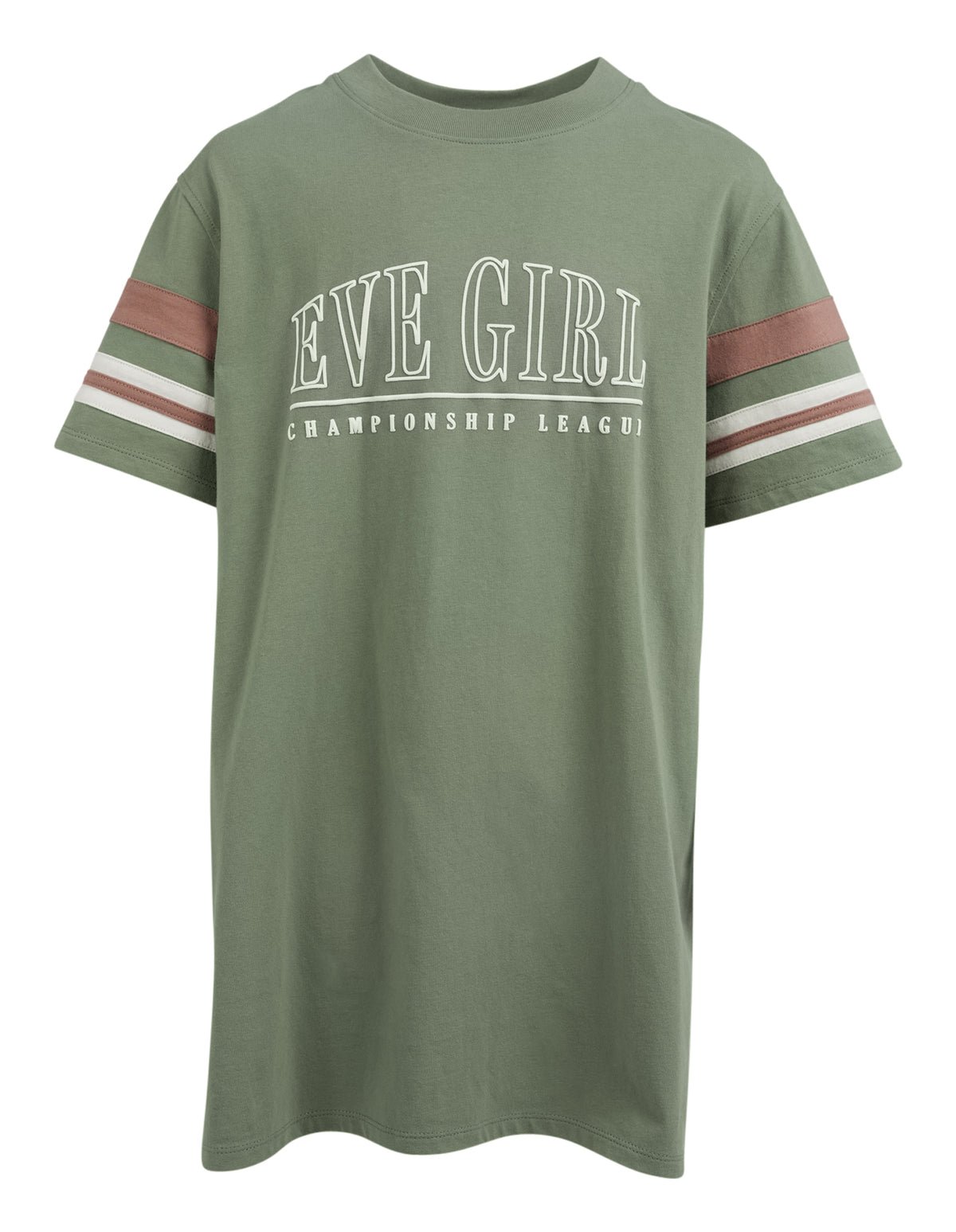 Kids Savannah Relaxed Tee Dress Khaki
