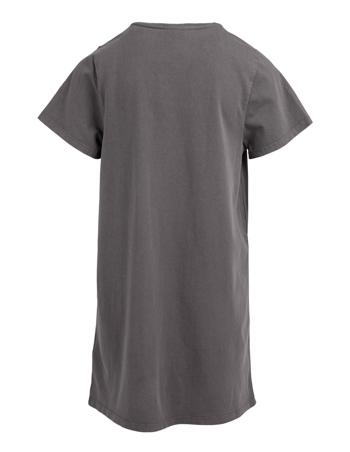 Teen Stay Wild Tee Dress Charcoal