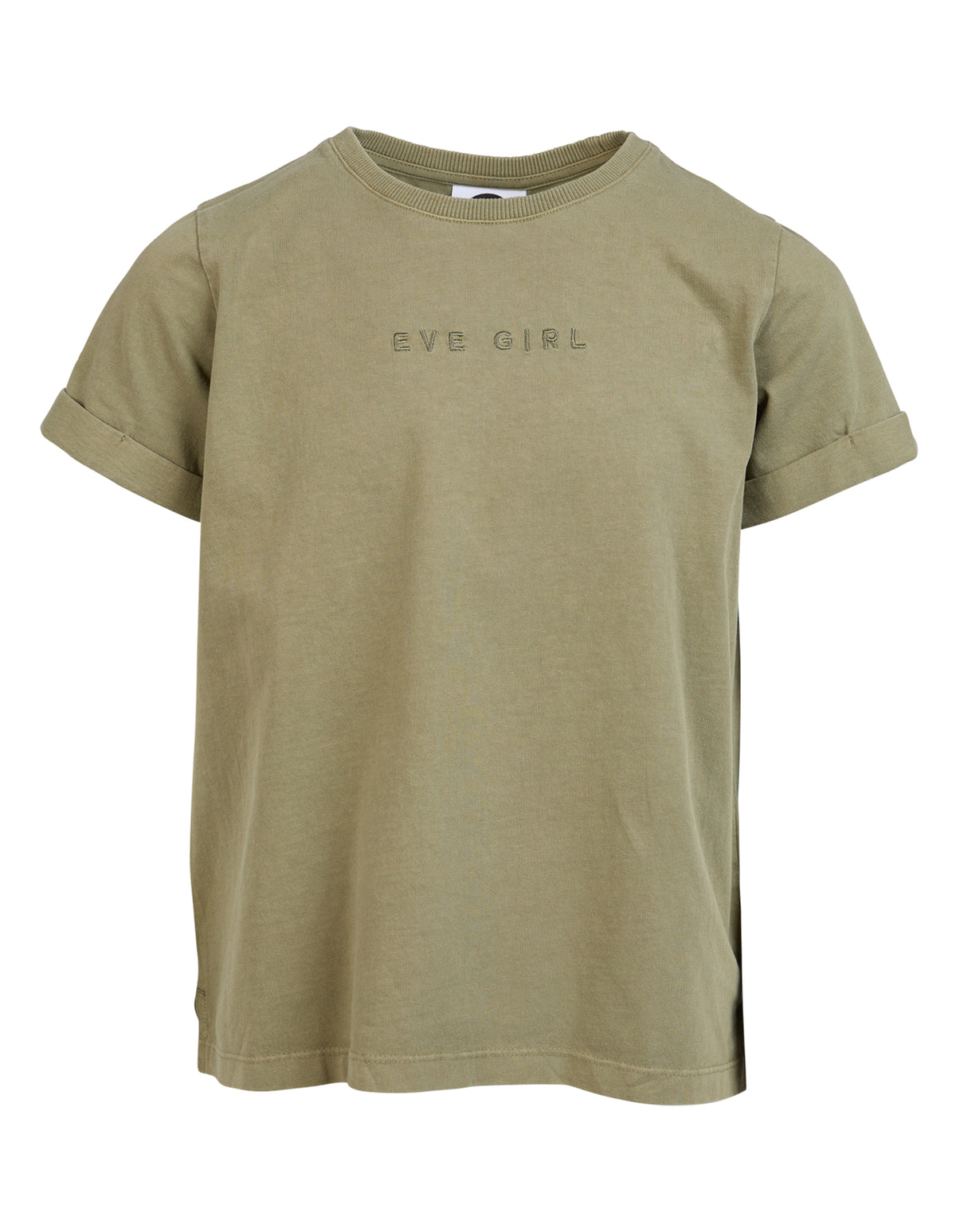 Teen Eve Girl Washed Tee Khaki