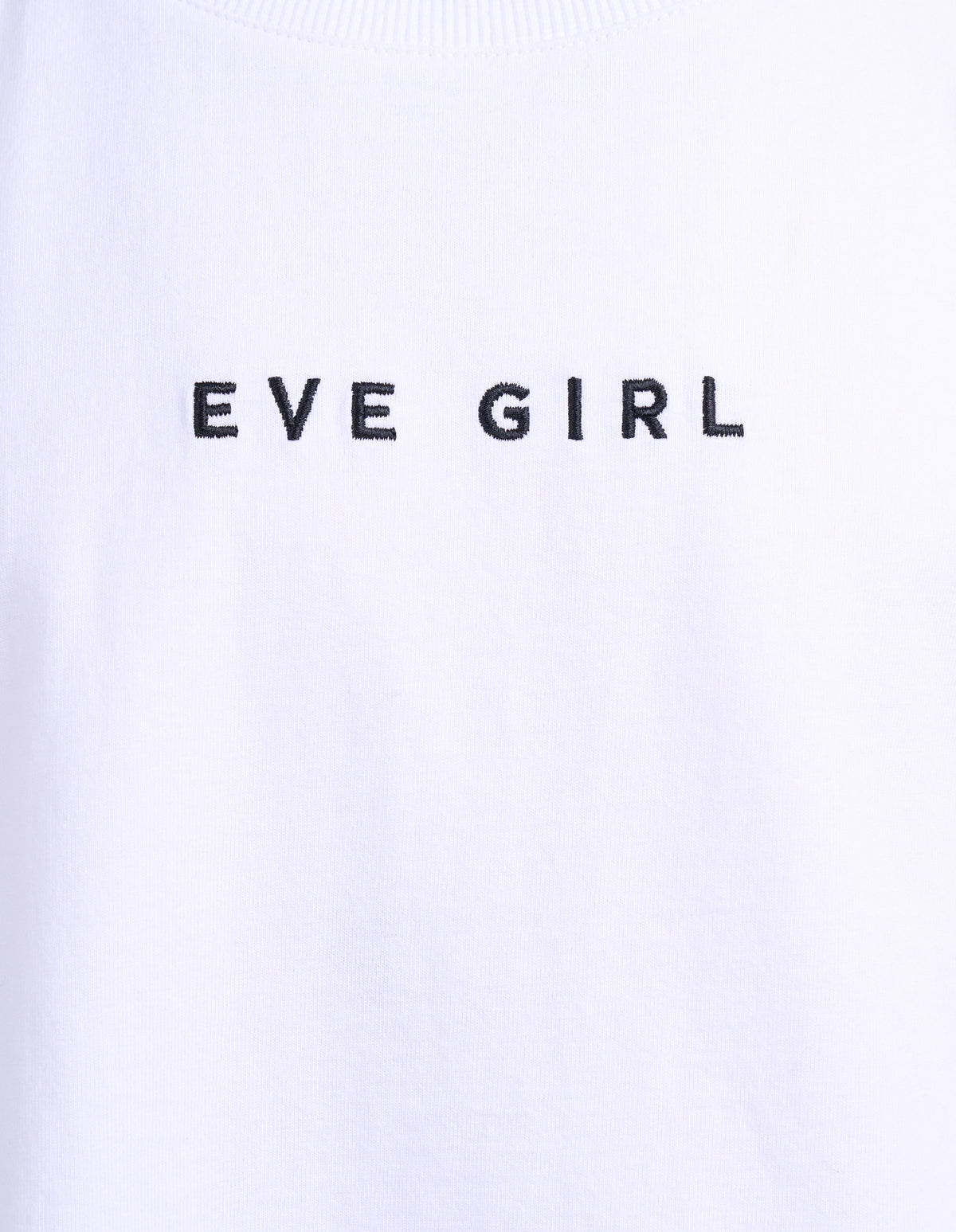 Teen Eve Girl Washed Tee White