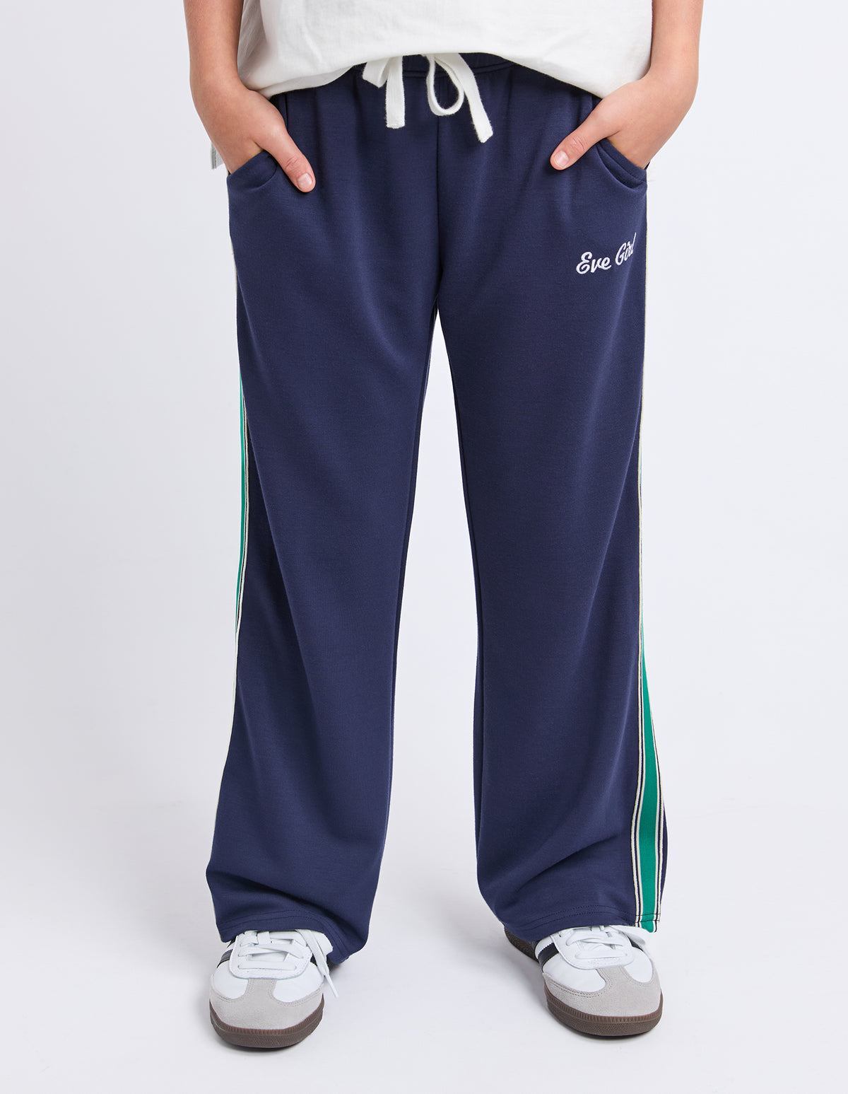 Teen Ultimate Flare Trackpant Navy