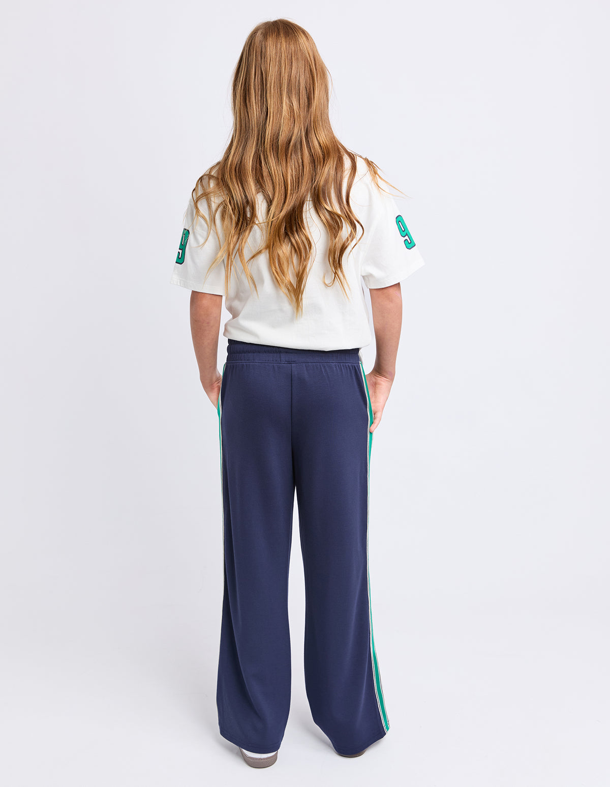 Teen Ultimate Flare Trackpant Navy