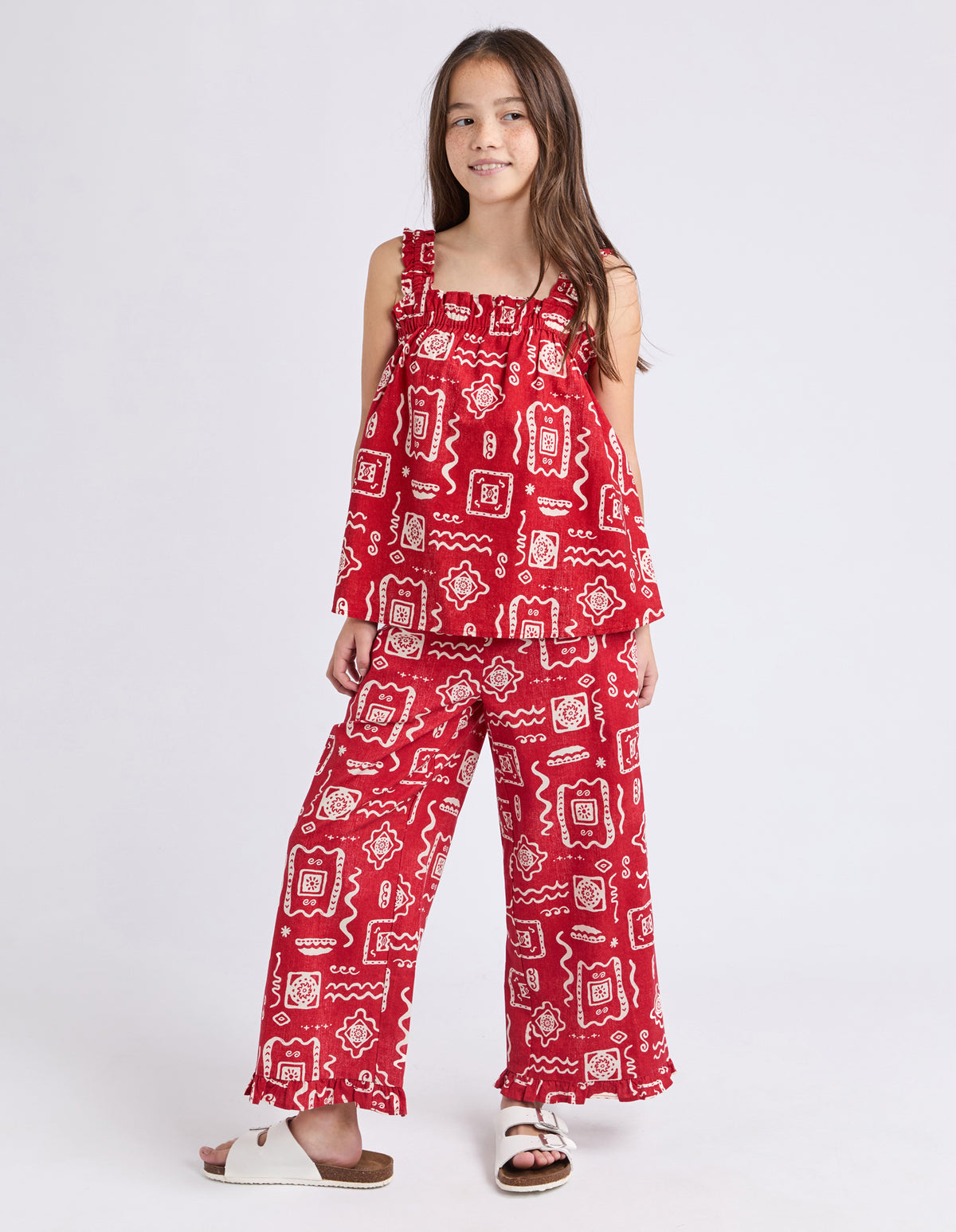 Teen Amalfi Top Print
