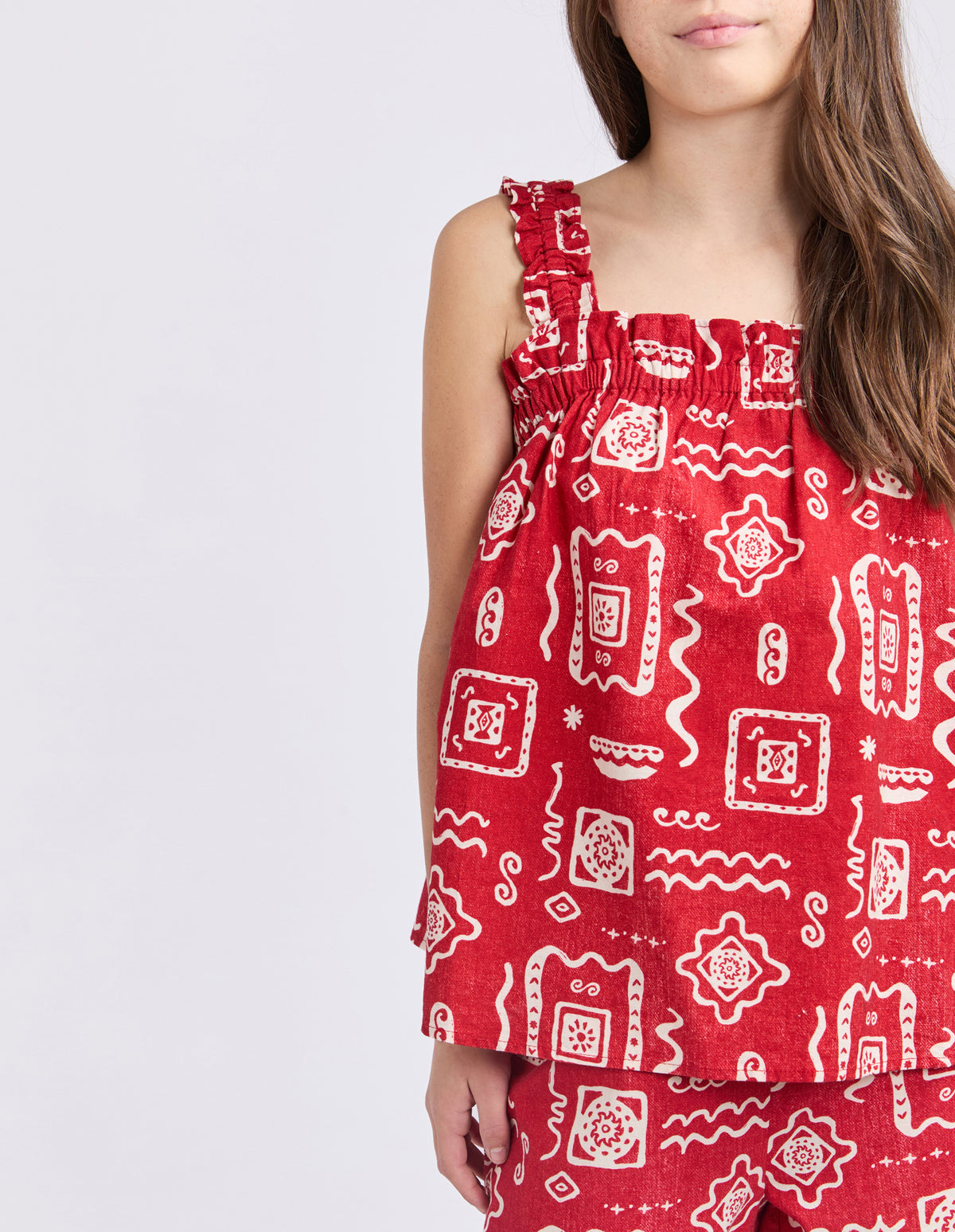 Teen Amalfi Top Print