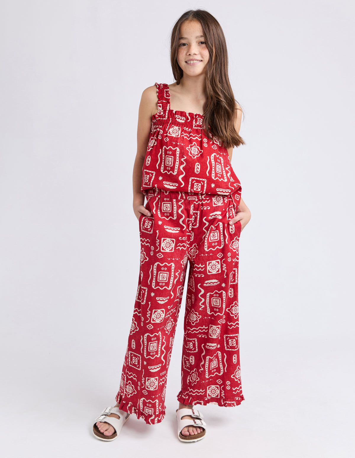 Teen Amalfi Pant Print