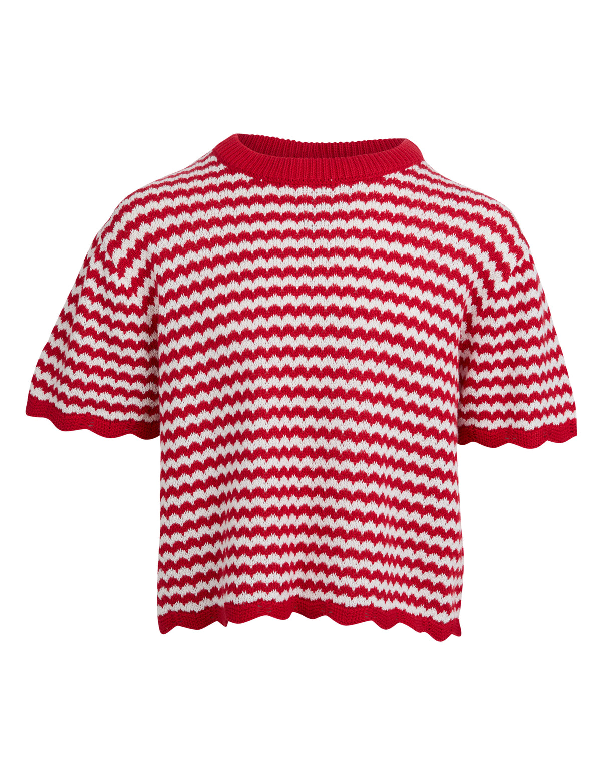 Teen Millie Knit Tee Red