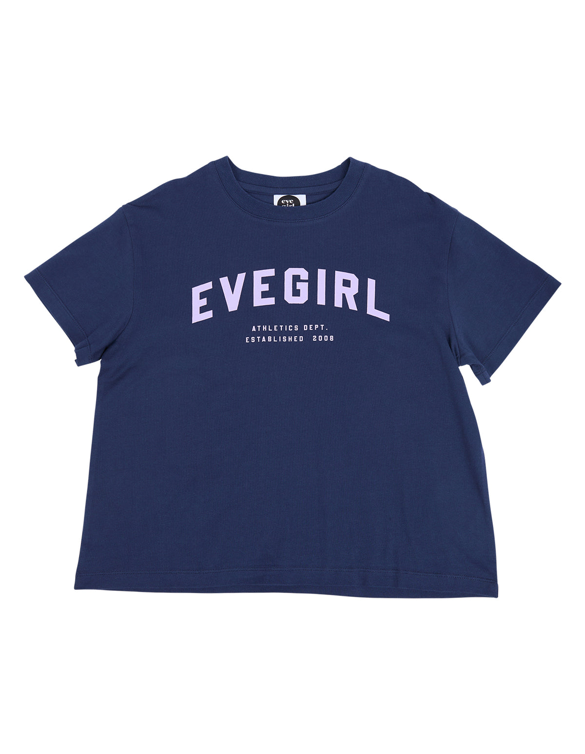 Kids Motion Tee Navy / Lilac