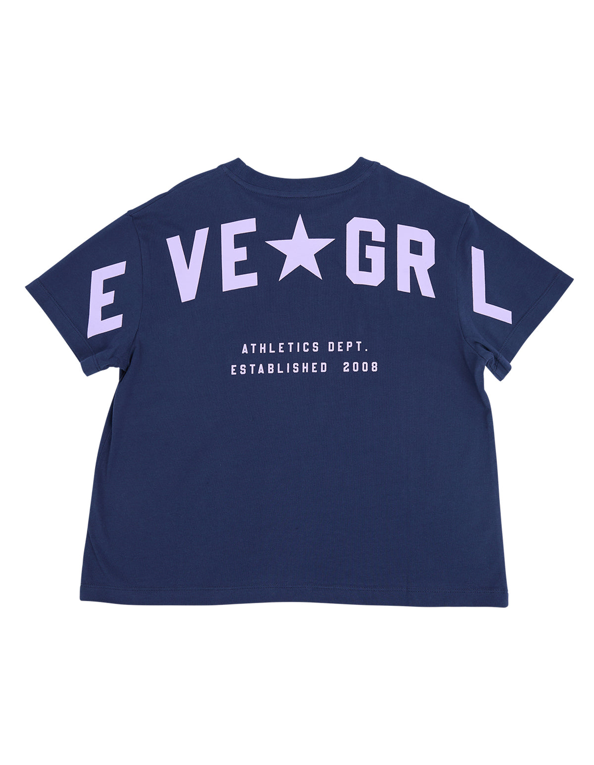 Kids Motion Tee Navy / Lilac