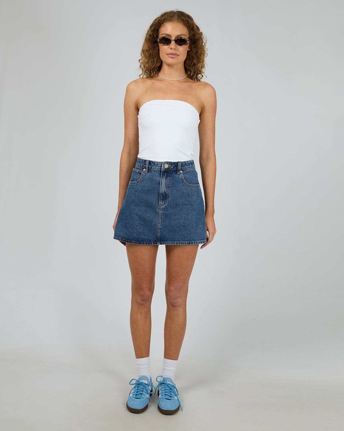 Aline Skirt Bella Mid Blue