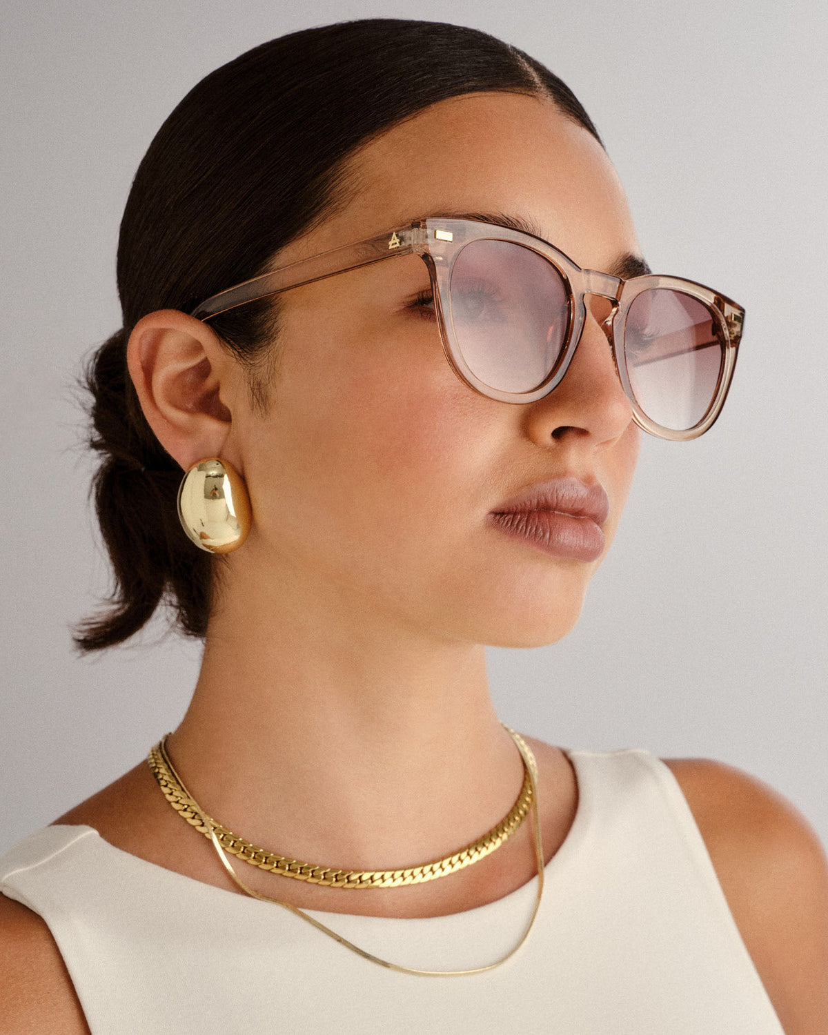 Evolution Sunglasses Chalk/Brwn Grad Chalk