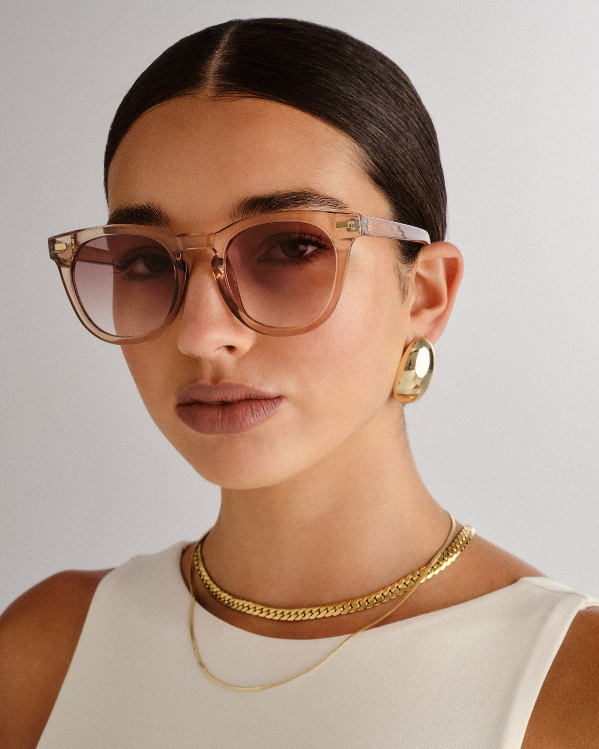Evolution Sunglasses Chalk/Brwn Grad Chalk