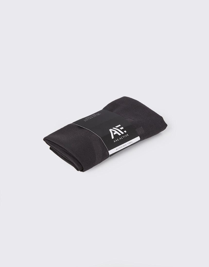 All About Eve-Aae Active Towel Black-Edge Clothing