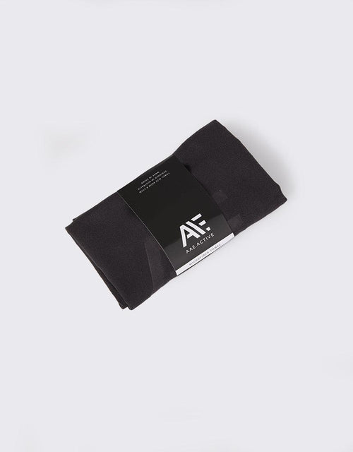 All About Eve-Aae Active Towel Black-Edge Clothing