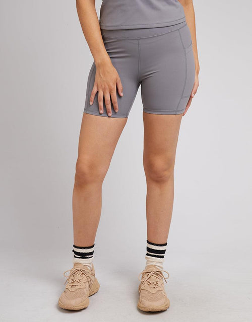 All About Eve-Active Bike Short Charcoal-Edge Clothing