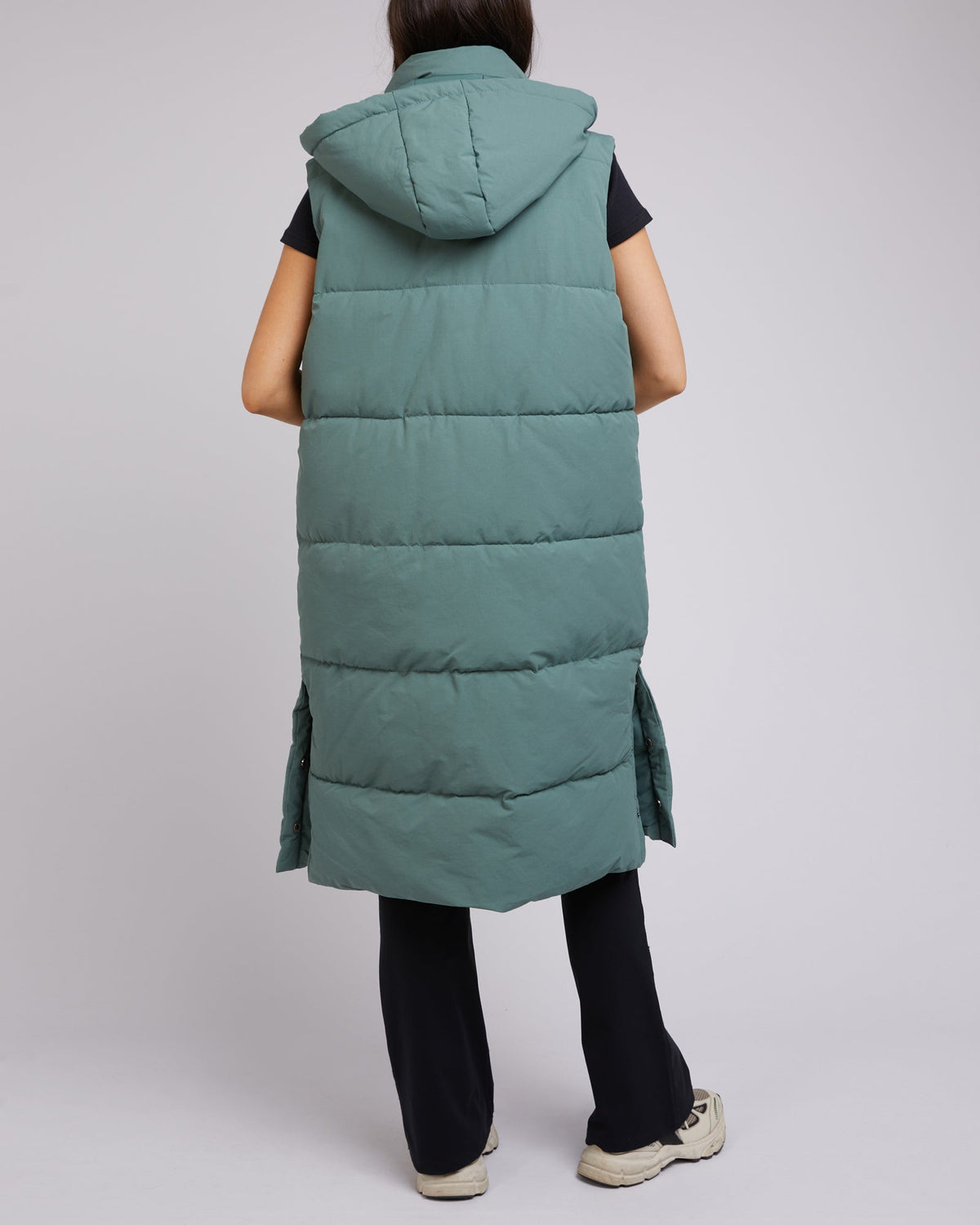 All About Eve-Active Midi Vest Green-Edge Clothing