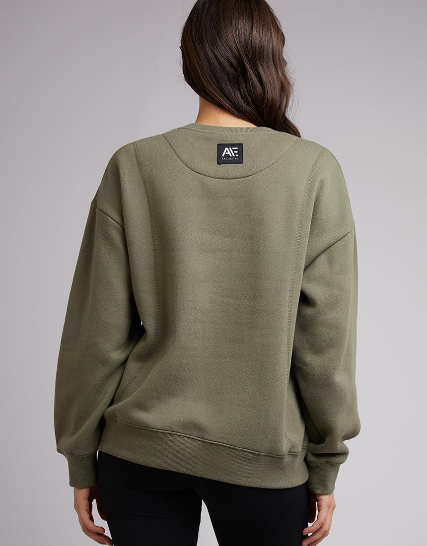 All About Eve-Active Tonal Crew Khaki-Edge Clothing