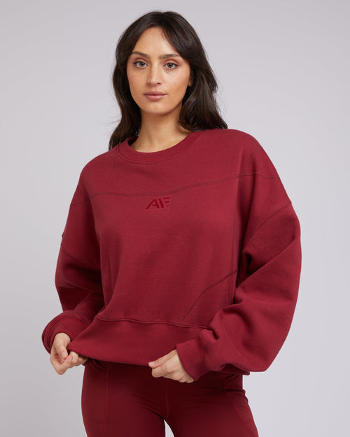 All About Eve-Active Tonal Sweater Port-Edge Clothing