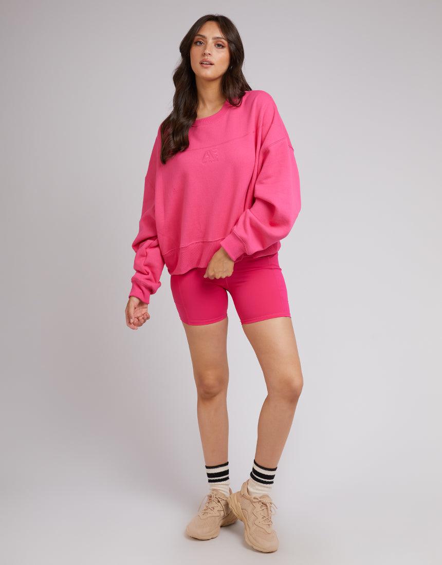 All About Eve-Active Tonal Sweater Rose-Edge Clothing