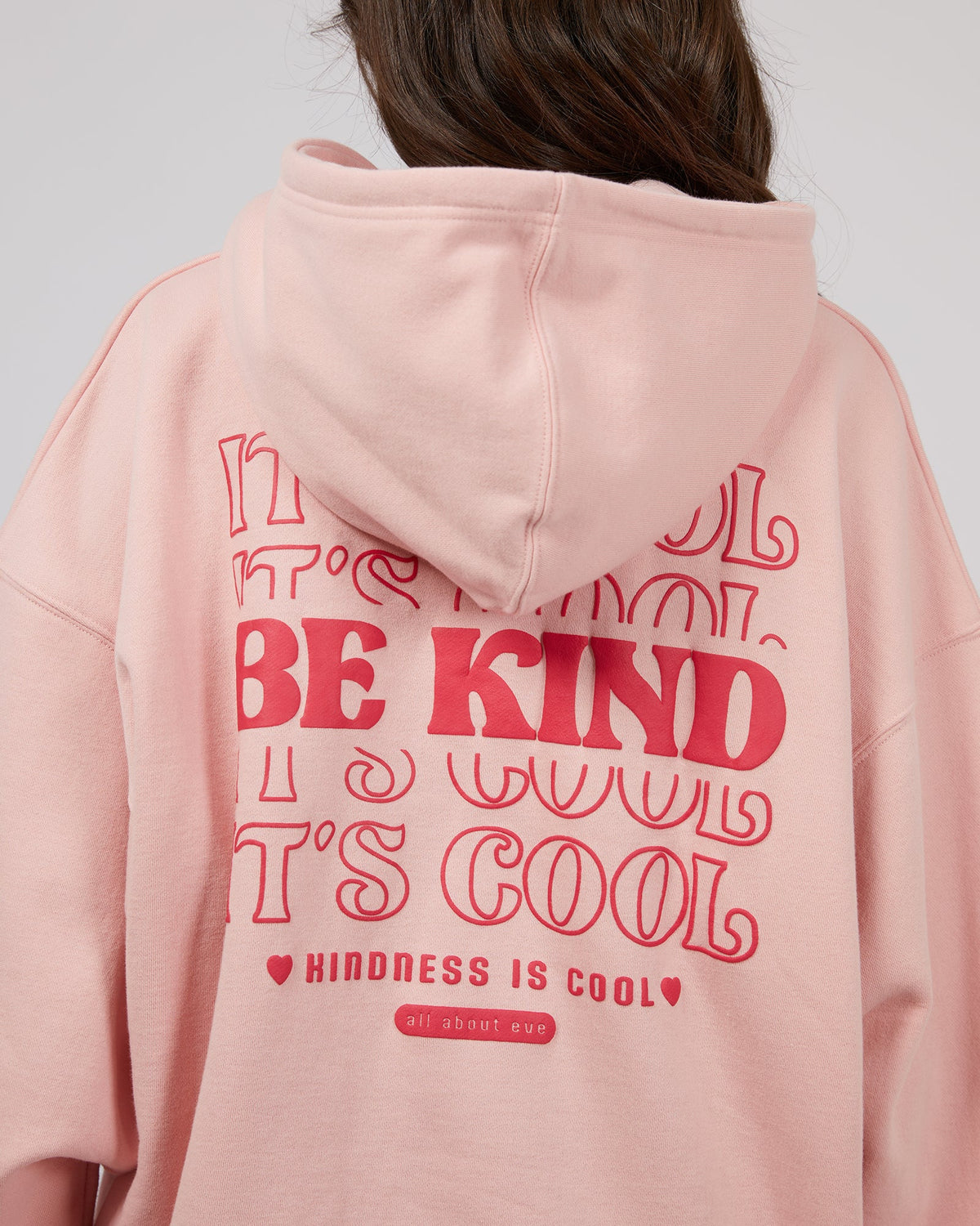 All About Eve-All G Hoodie Pink-Edge Clothing