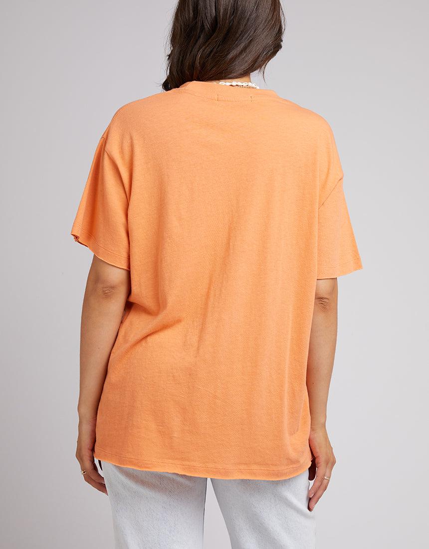 All About Eve-Arcadia Tee Peach-Edge Clothing