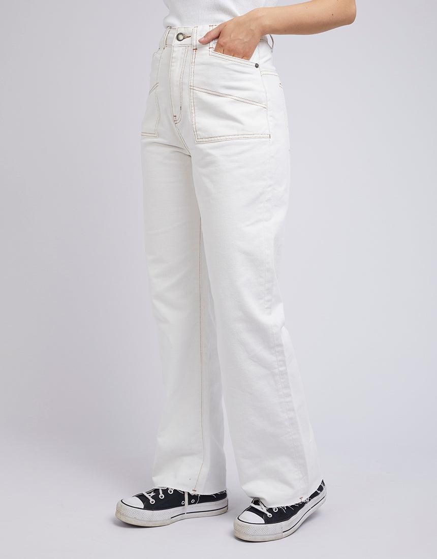 All About Eve-Becca Pant Vintage White-Edge Clothing