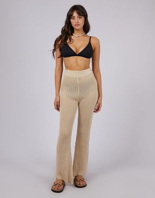 All About Eve-Bianca Pant Natural-Edge Clothing