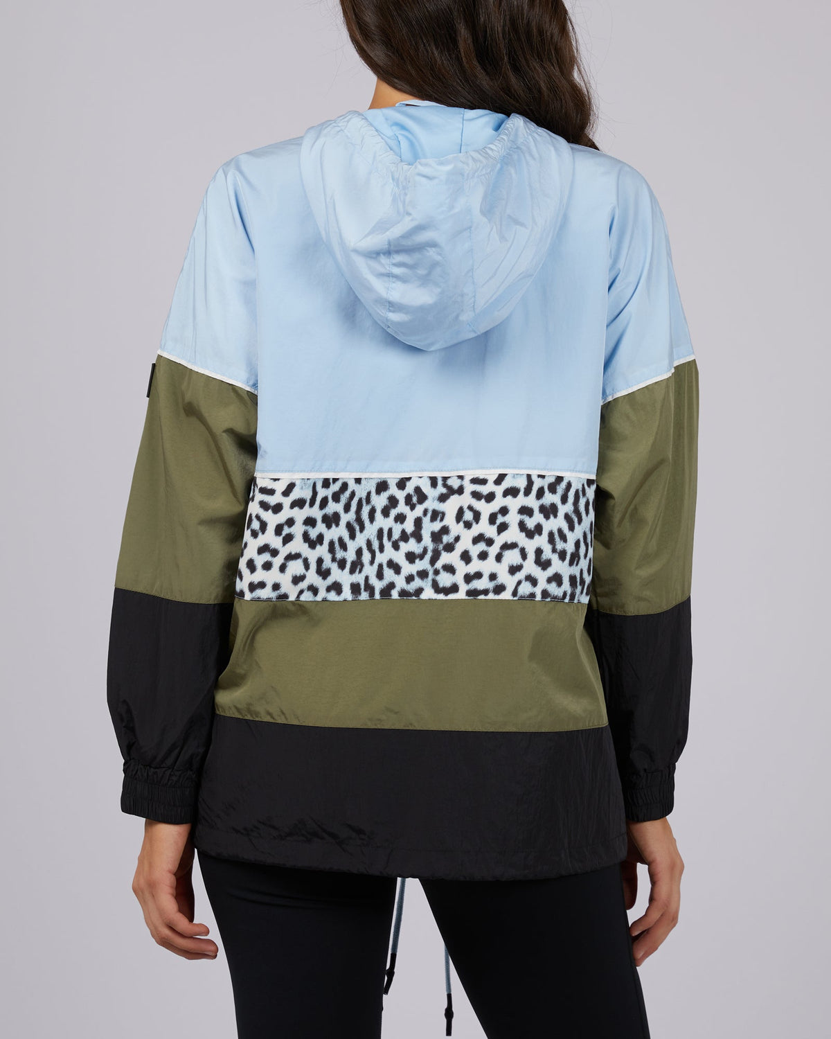 All About Eve-Blizzard Panel Spray Jacket Black-Edge Clothing
